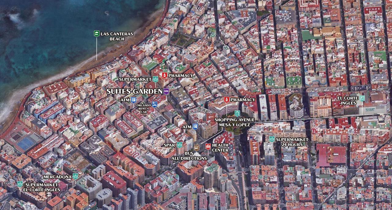 Suites Garden Loft Picasso Las Palmas de Gran Canaria Esterno foto